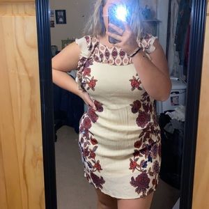 Chi Lara toon mini dress